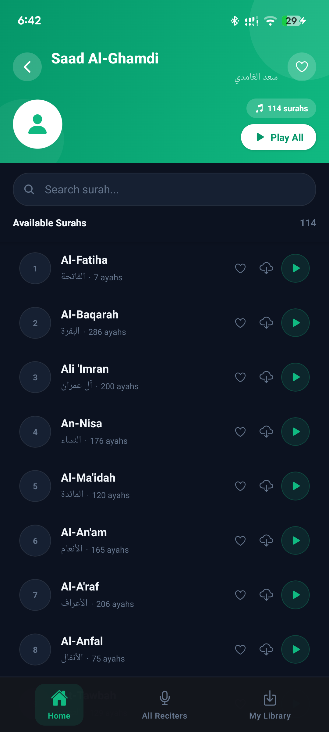 Surah Player